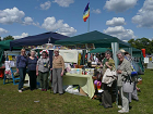 Fundraising and information stall at Ham Fair
