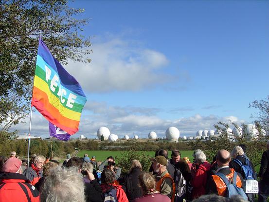Domes at Menwith Hill