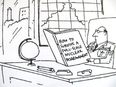 How to survive a full-scale nuclear disarmament