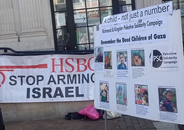 poster - a child not just a number - remember the dead children of Gaza